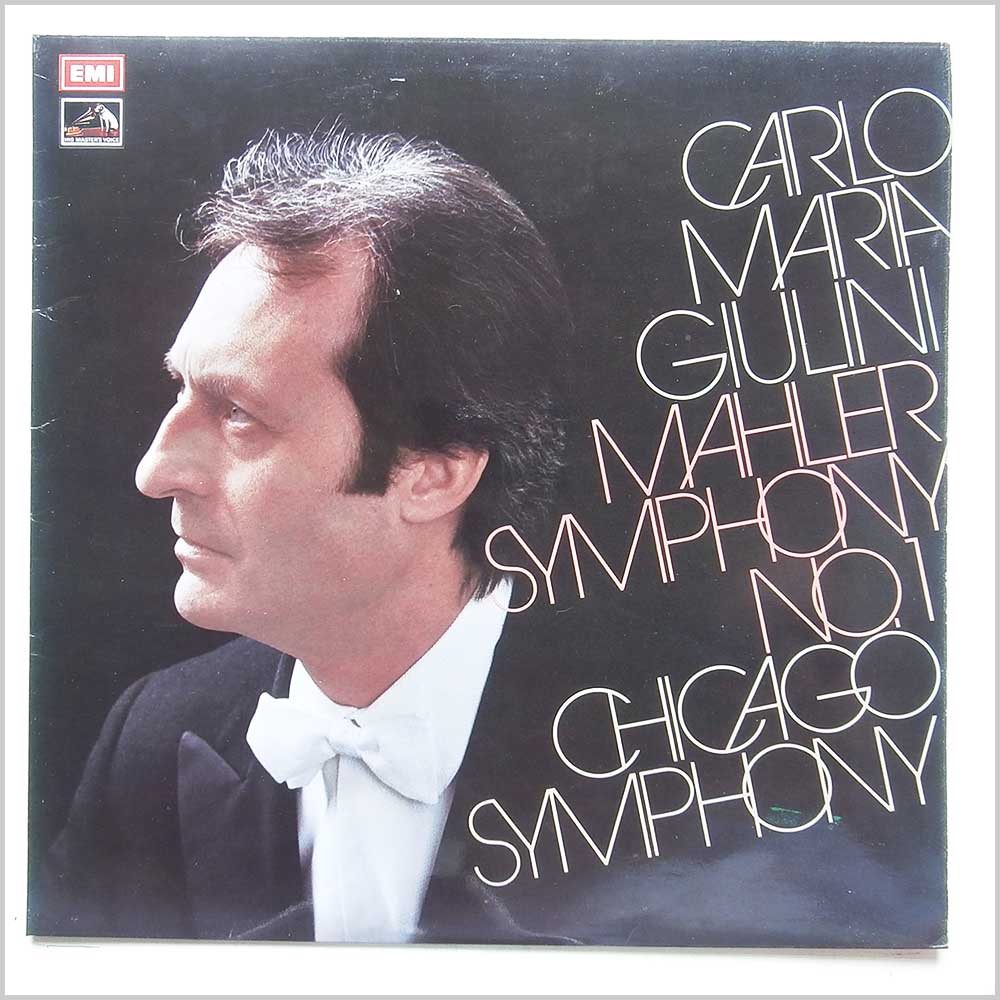 Carlo Maria Giulini, Chicago Symphony - Mahler: Symphony No. 1  (ASD 2722) 