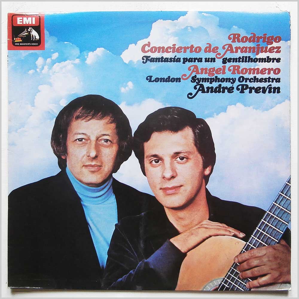 Andre Previn, London Symphony Orchestra - Rodrigo: Concierto De Aranjuez. Angel Romero: Fantasia Para Un Gentilhombre  (ASD 3415) 