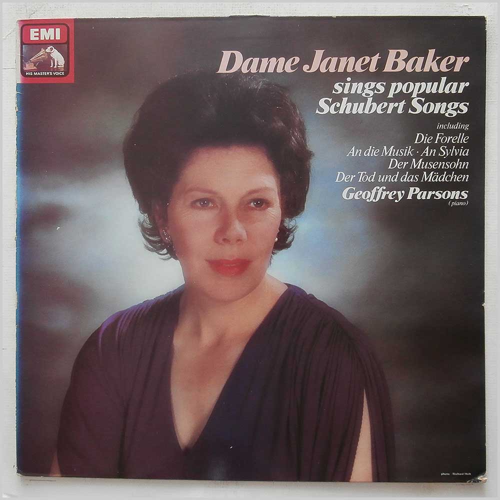 Dame Janet Baker, Geoffrey Parsons - Popular Schubert Songs  (ASD 4054) 