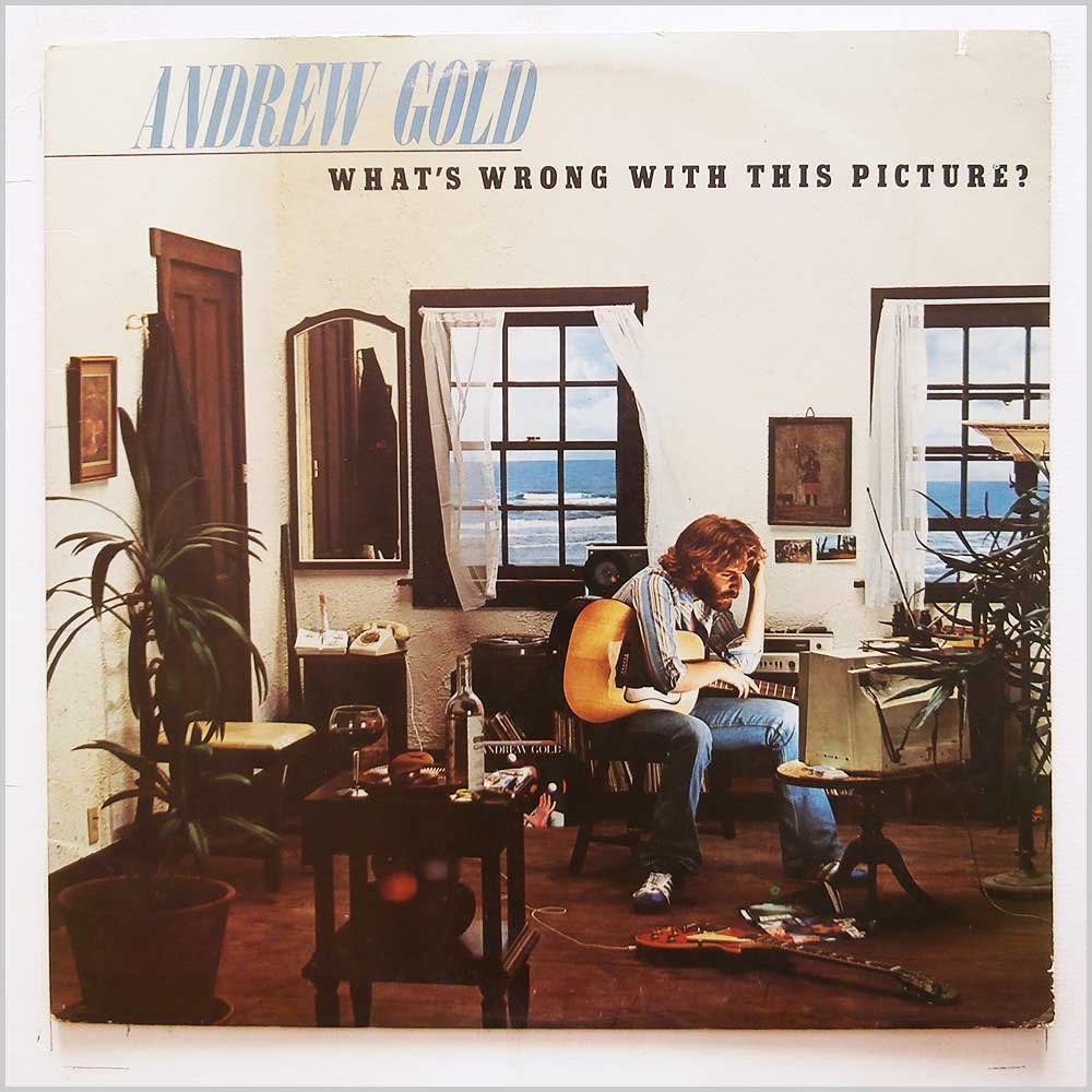 Andrew Gold - What's Wrong With This Picture  (ASYLUM 7E-1086) 