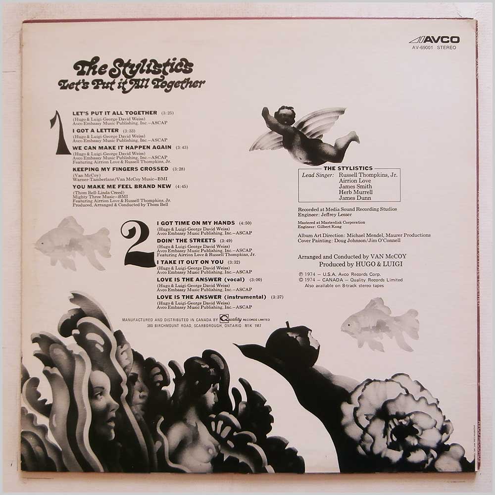 The Stylistics - Let's Put It All Together  (AV-69001) 
