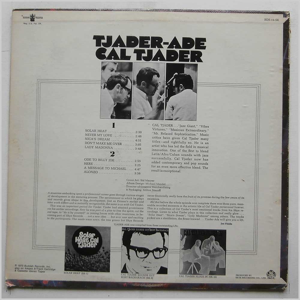 Cal Tjader - Tjader-Ade  (BDS-19-SK) 