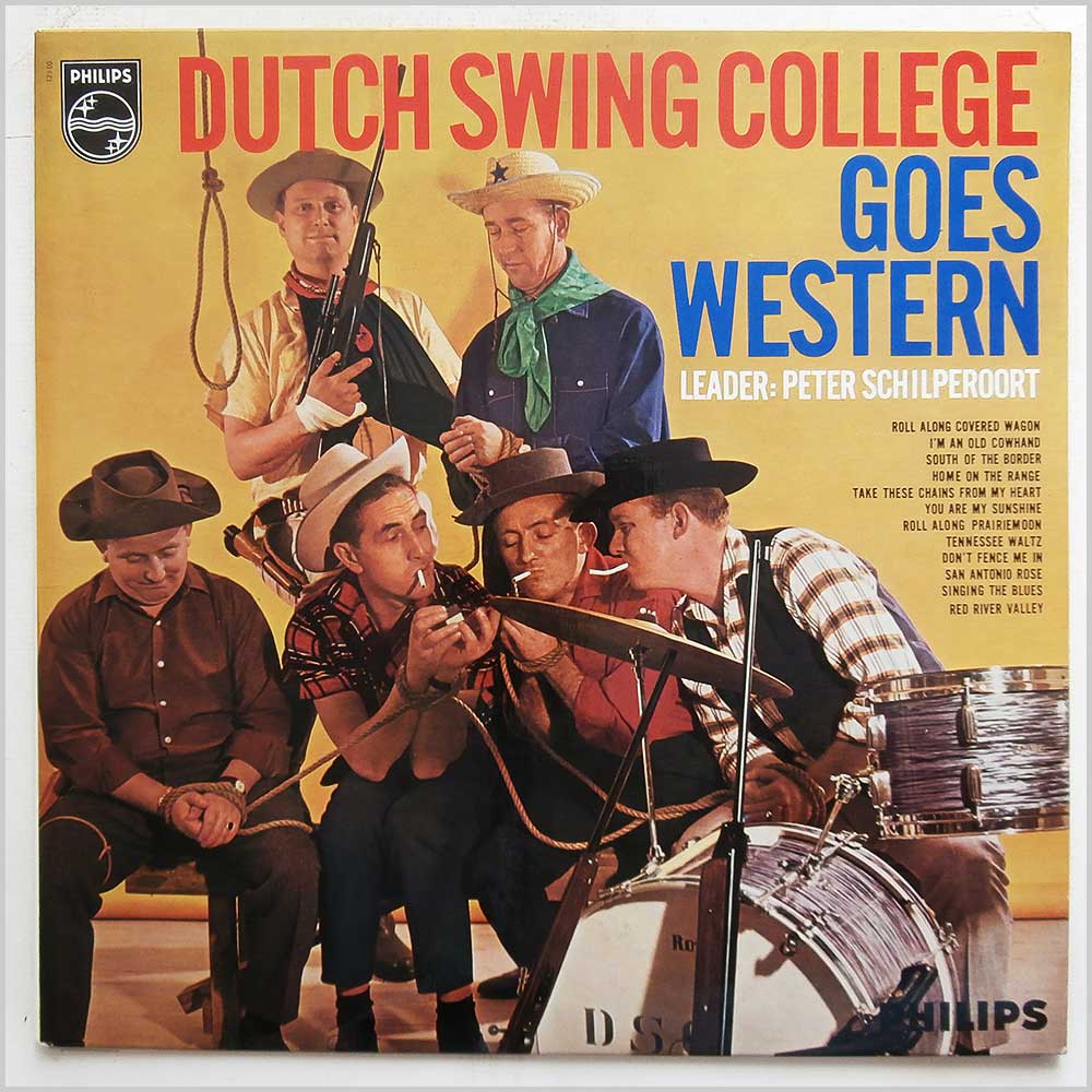 The Dutch Swing College Band - Dutch Swing College Goes Western  (BL 7627) 