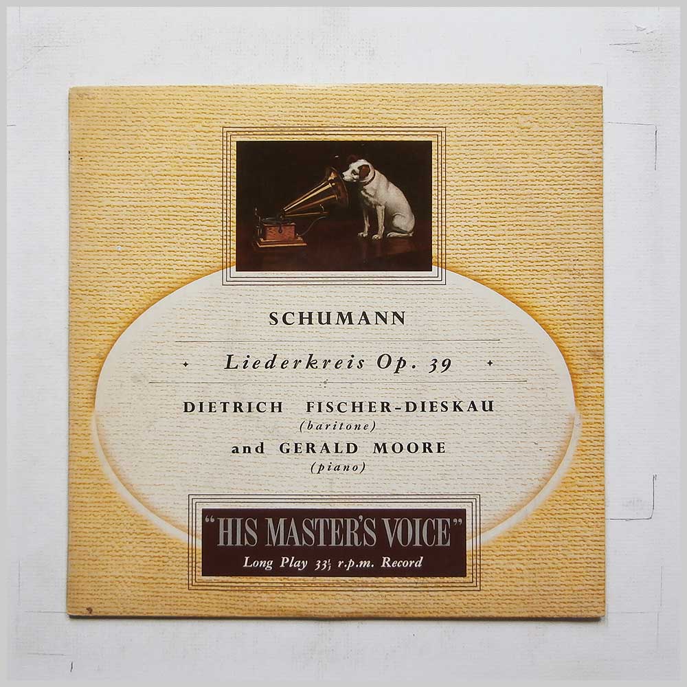 Dietrich Fischer-Dieskau and Gerald Moore - Schumann Liederkreis Op.39  (BLP 1068) 