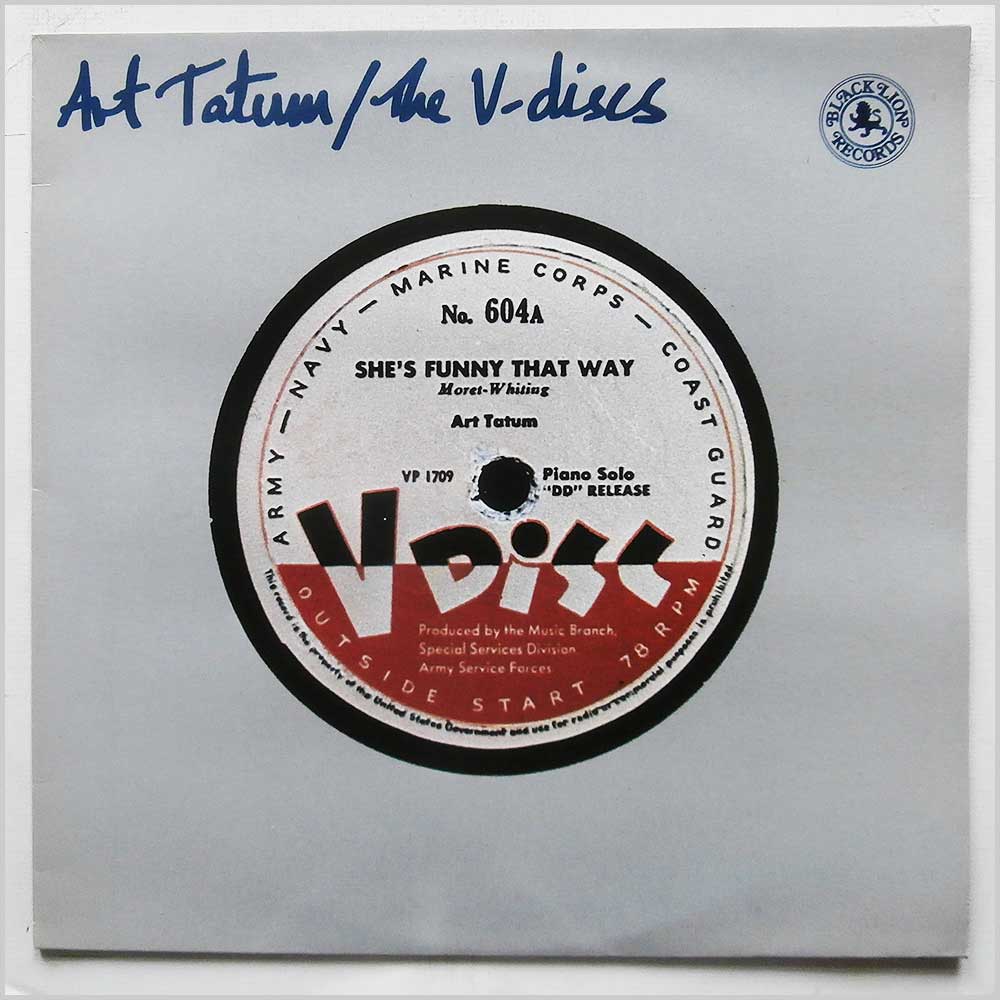 Art Tatum - The V-Discs  (BLP 30203) 