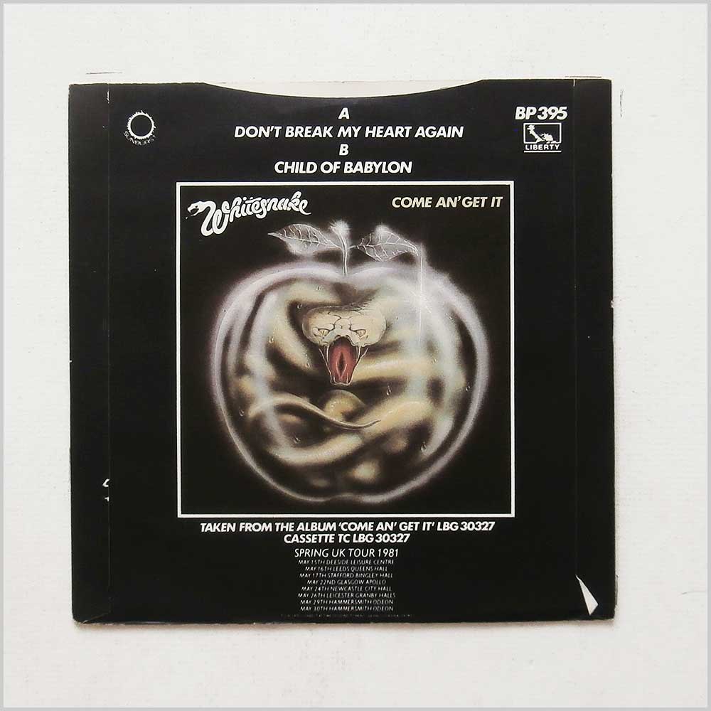 Whitesnake - Don't Break My Heart Again  (BP 395) 
