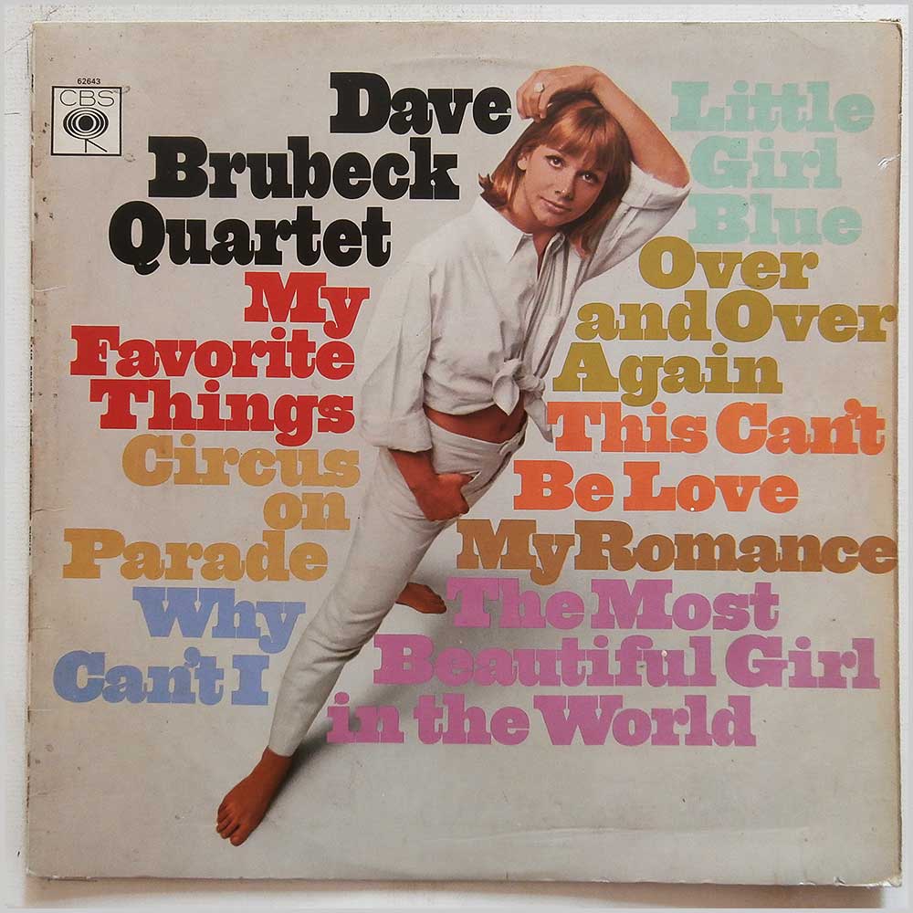 Dave Brubeck Quartet - My Favourite Things  (BPG 62643) 