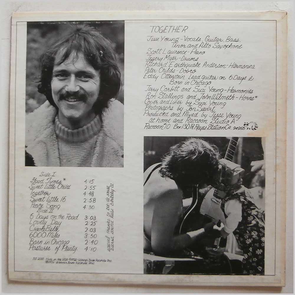 Jesse Colin Young - Together  (BS 2588) 
