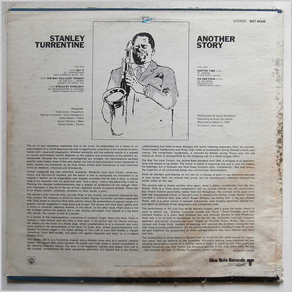 Stanley Turrentine - Another Story  (BST 84336) 