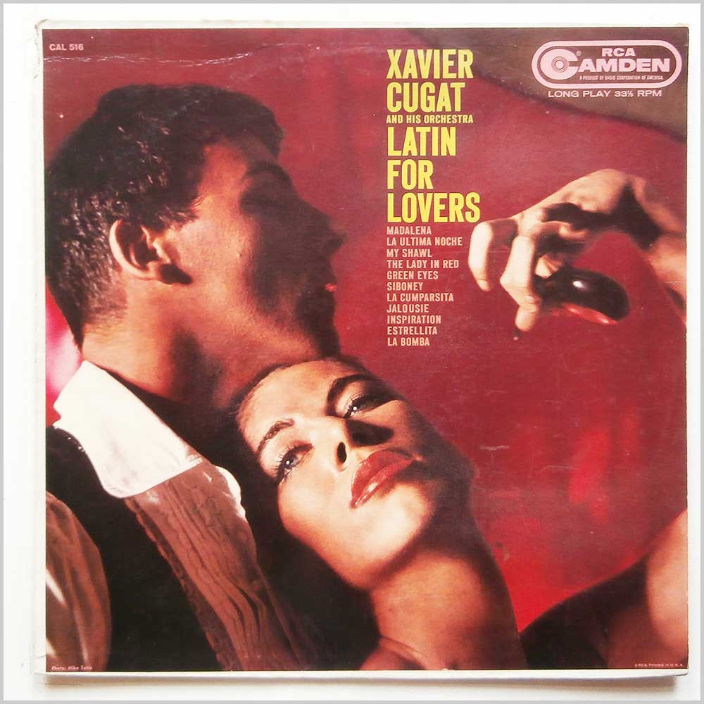 Xavier Cugat and His Orchestra - Latin For Lovers  (CAL-516) 