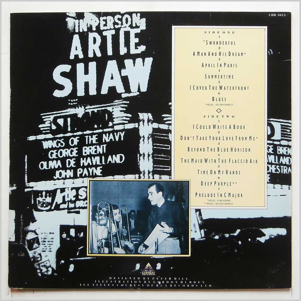 Artie Shaw and His Orchestra - Artie Shaw  (CBR 1013) 
