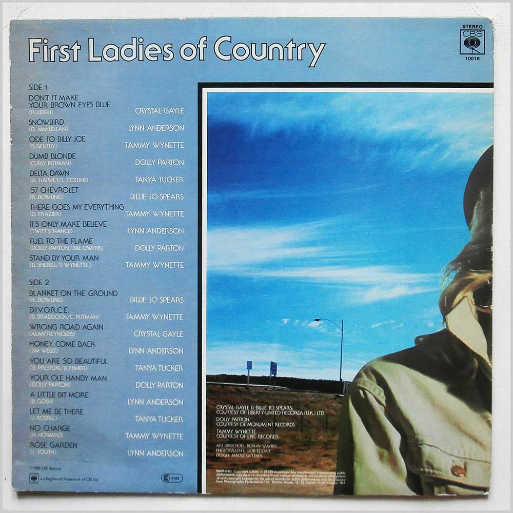 Various - First Ladies Of Country  (CBS 10018) 