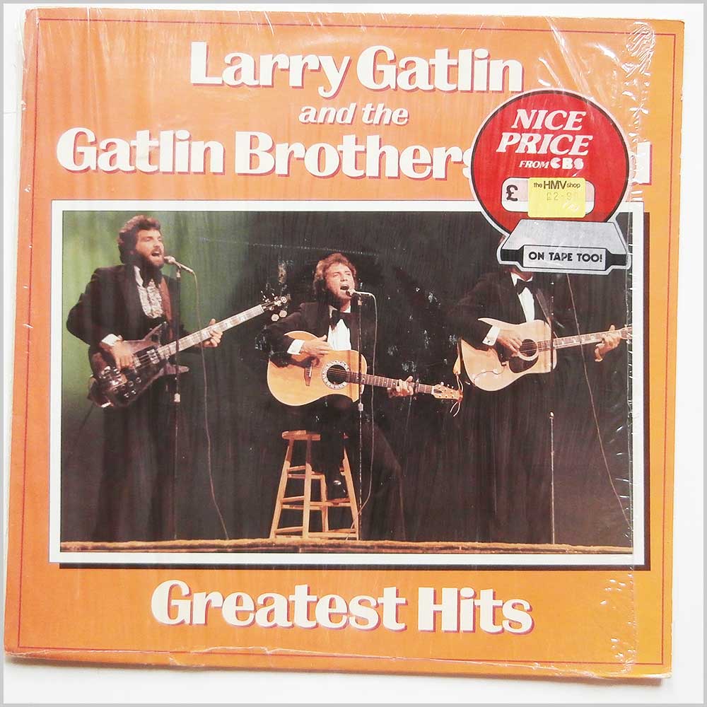 Larry Gatlin and The Gatlin Brothers Band - Greatest Hits  (CBS 32129) 
