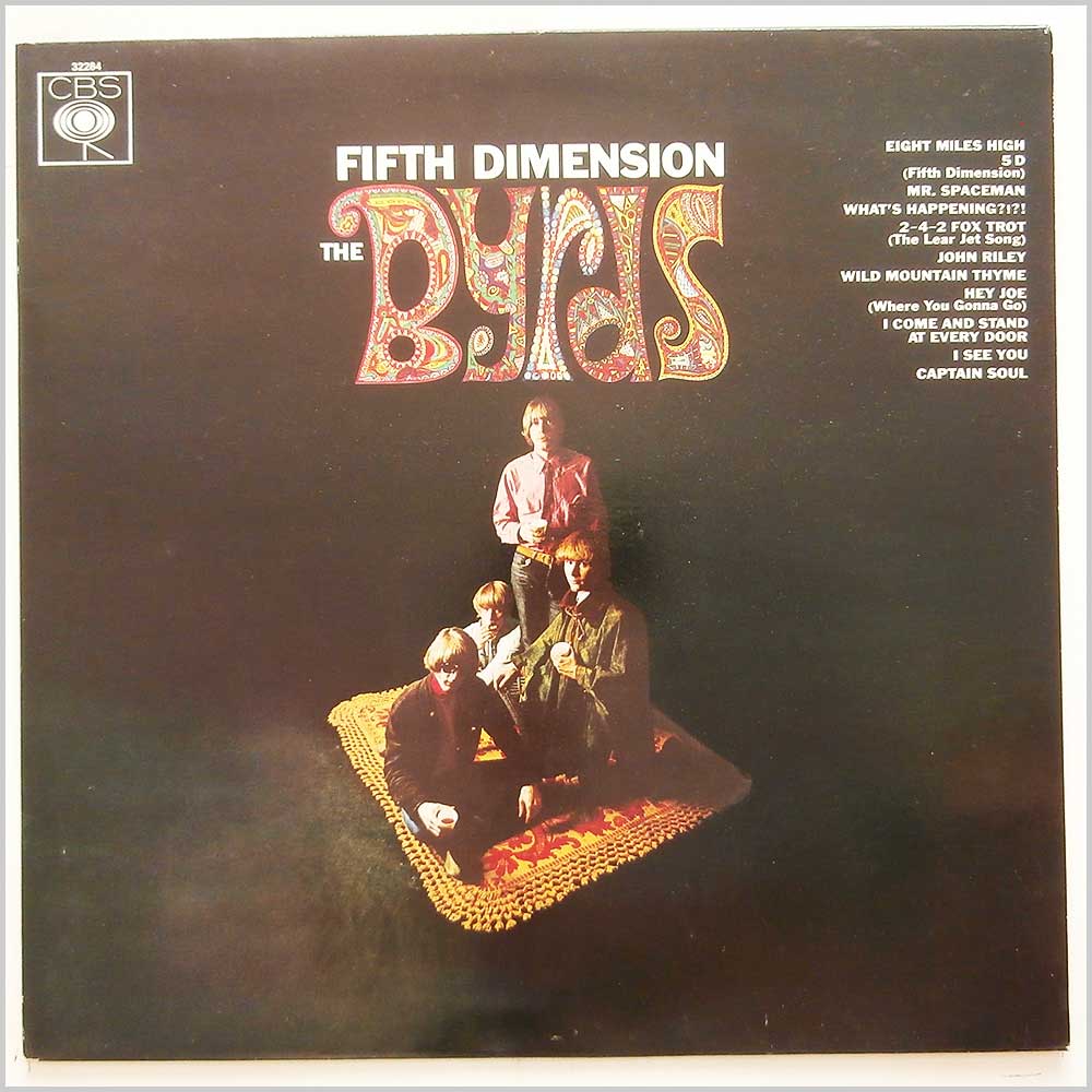The Byrds - Fifth Dimension  (CBS 32284) 