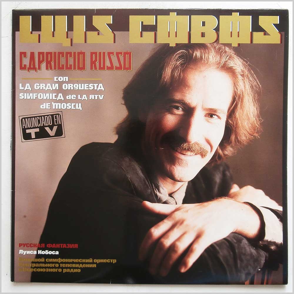 Luis Cobos, La Gran Orquesta Sinfonica De La RTV De Moscu - Capriccio Russo  (CBS 450294 1) 