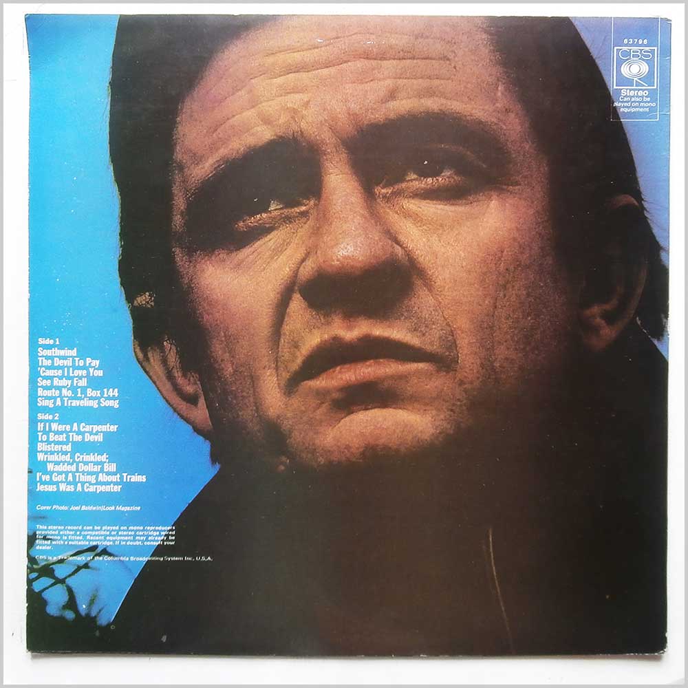 Johnny Cash - Hello, I'm Johnny Cash  (CBS 63796) 