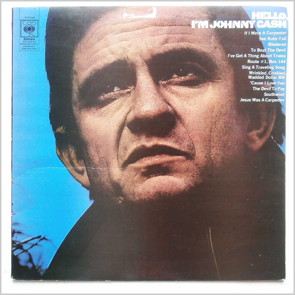 Johnny Cash - Hello, I'm Johnny Cash  (CBS 63796) 