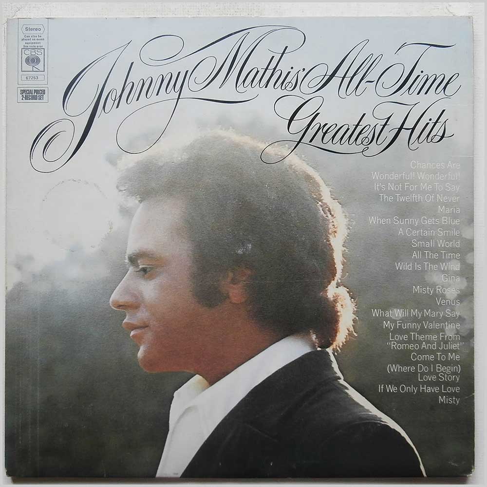 Johnny Mathis - Johnny Mathis' All-Time Greatest Hits  (CBS 67253) 