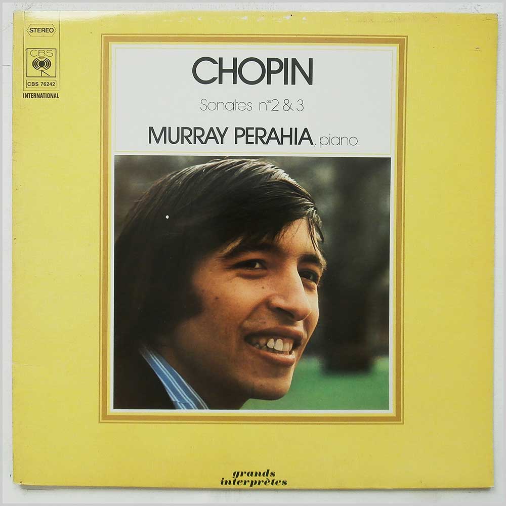 Murray Perahia - Chopin: Sonates No 2 and 3  (CBS 76242) 