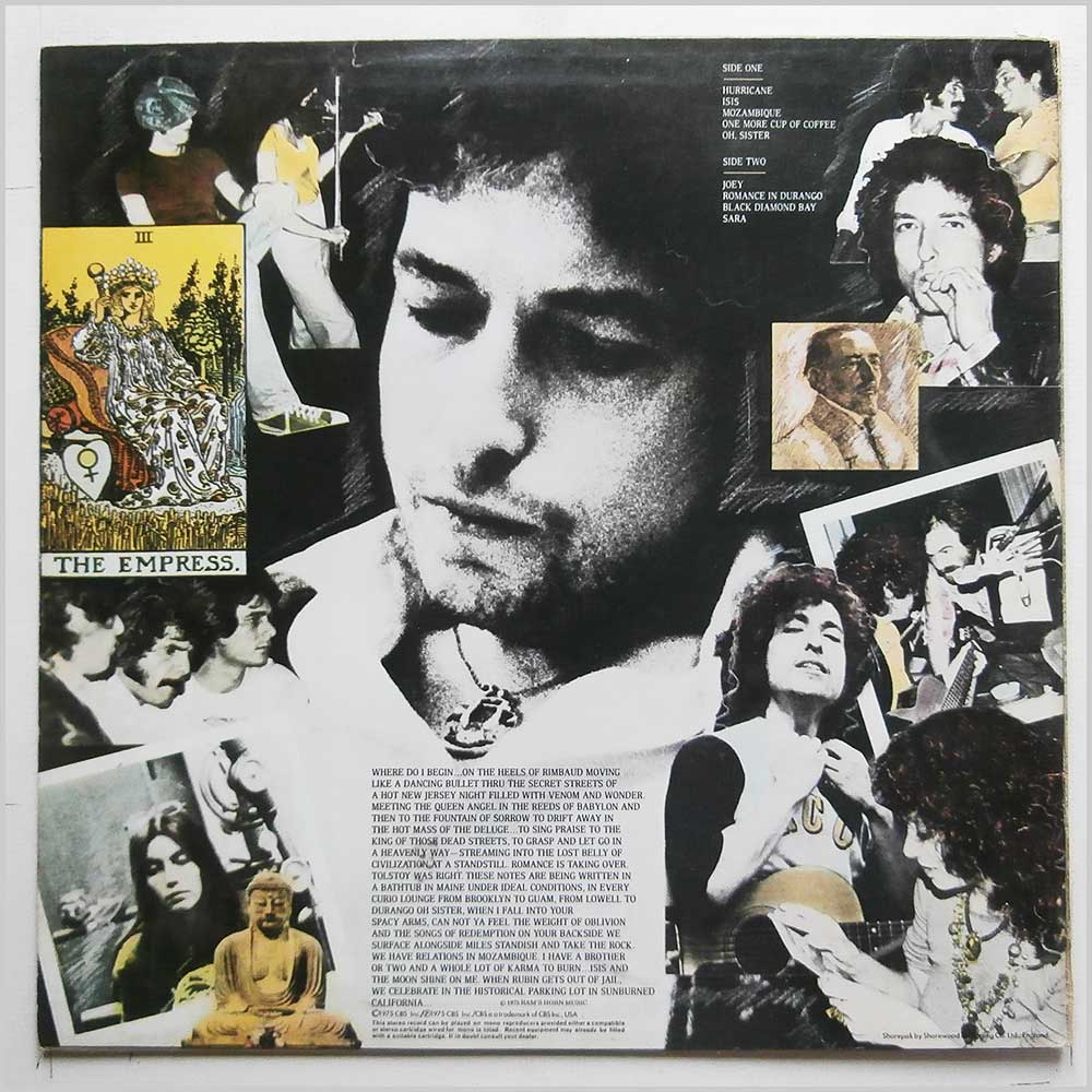 Bob Dylan - Desire  (CBS 86003) 