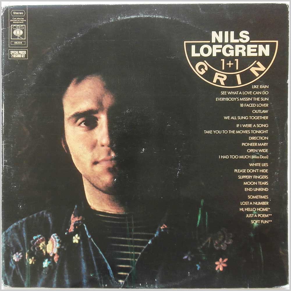 Nils Lofgren - Grin 1+1  (CBS 88204) 