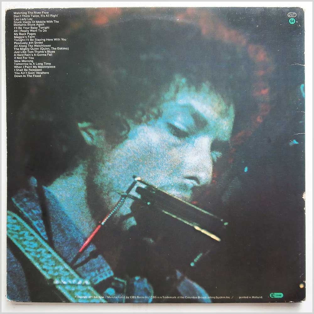 Bob Dylan - More Bob Dylan Greatest Hits  (CBS S 67239) 
