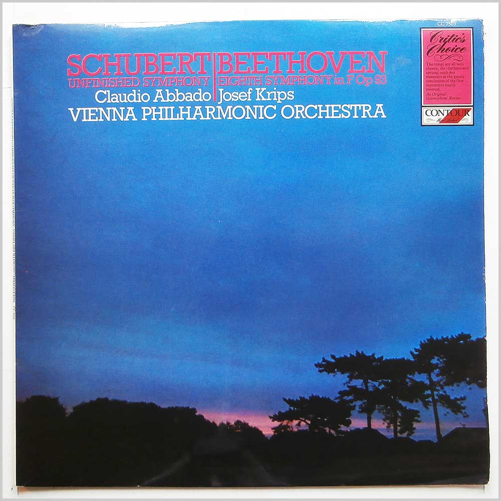 Claudio Abbado, Josef Krips, Vienna Philharmonic Orchestra - Schubert: Unfinished Symphony, Beethoven: Eighth Symphony in F  (CC 7503) 