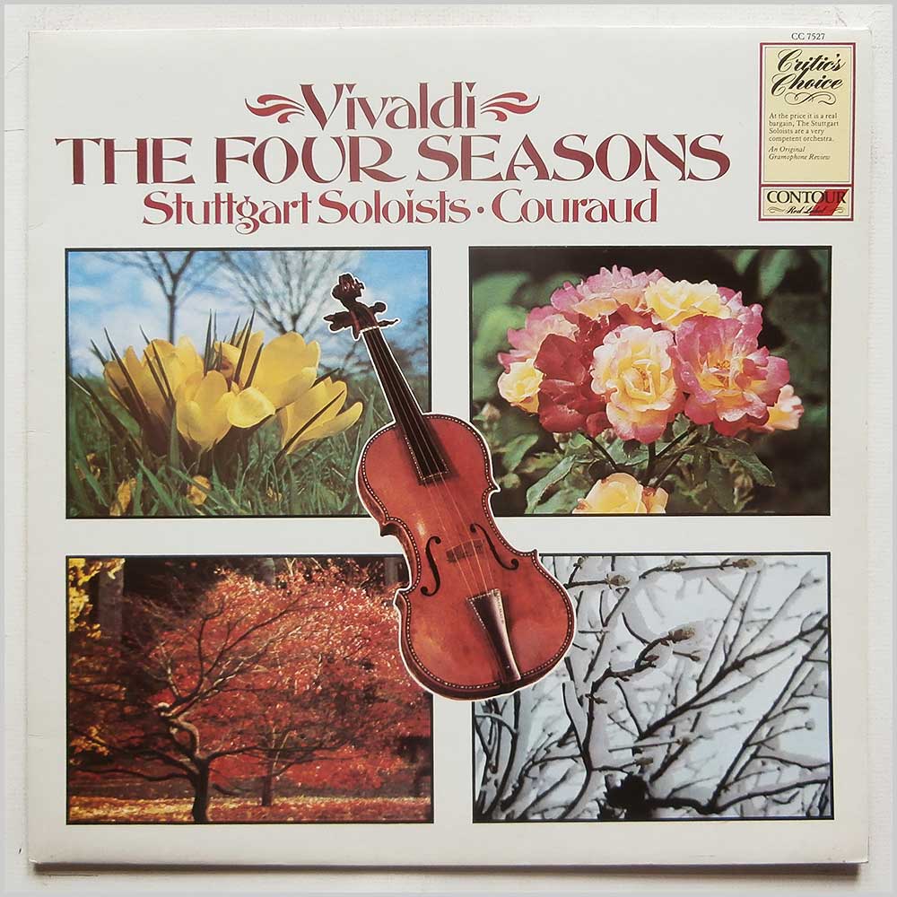 Marcel Couraud, The Stuttgart Soloists - Vivaldi: The Four Seasons  (CC 7527) 