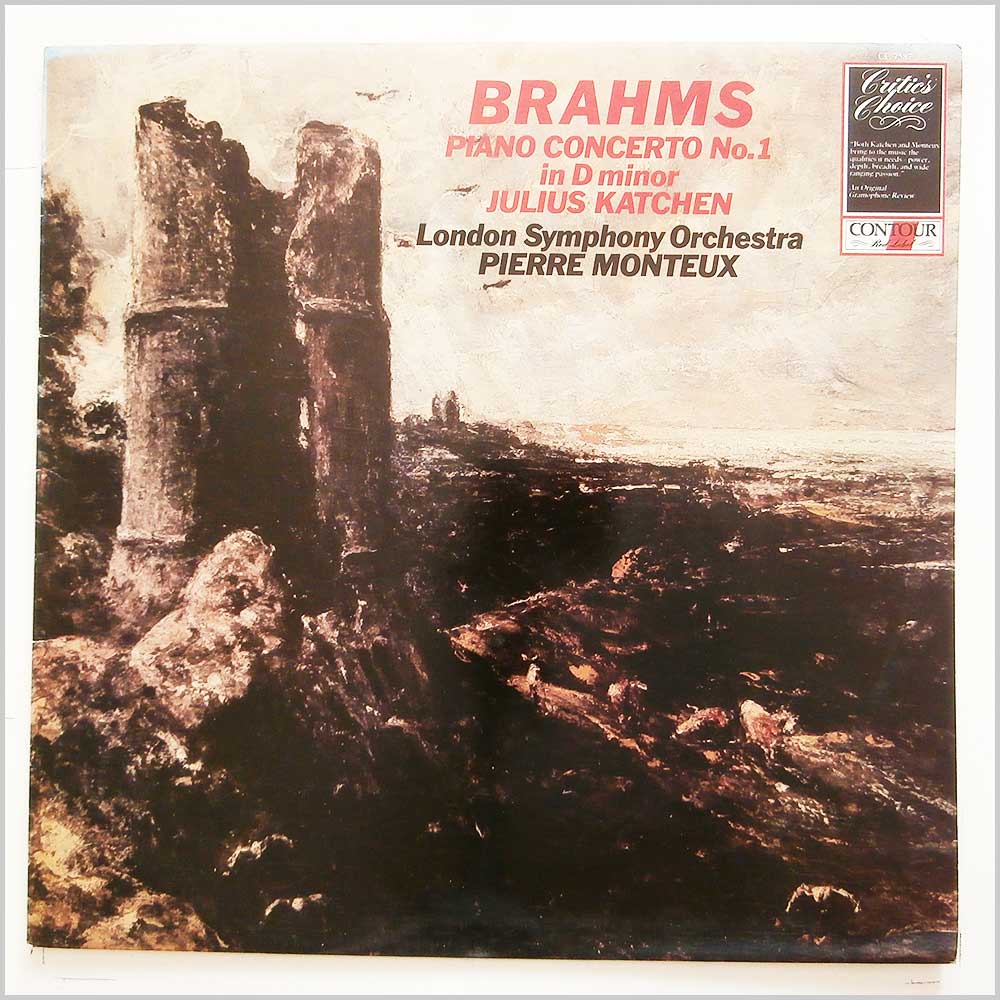 Julius Katchen, Pierre Monteux, London Symphony Orchestra - Brahms: Piano Concerto No.1 in D Minor  (CC 7587) 