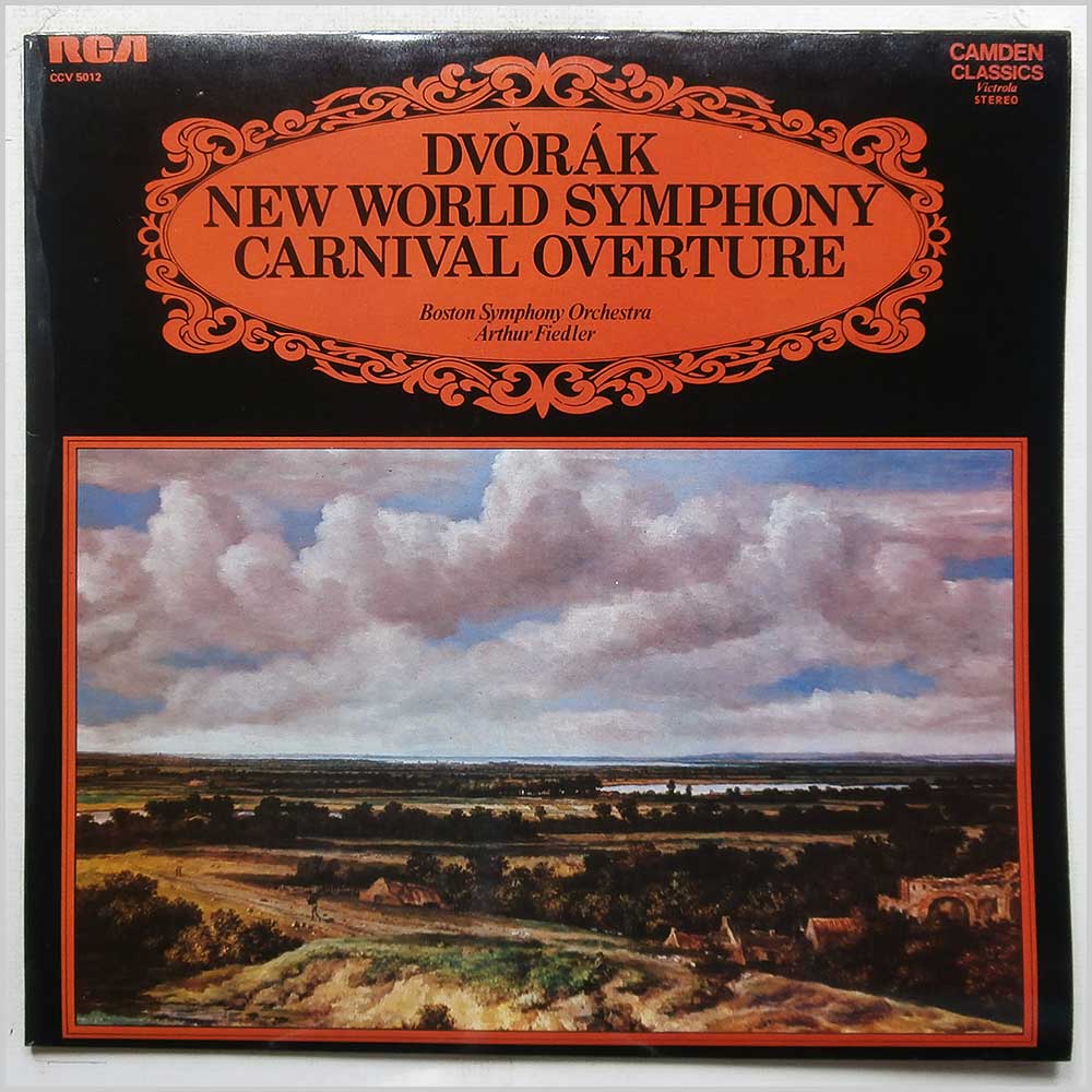 Arthur Fiedler, Boston Symphony Orchestra - Dvorak: New World Symphony, Carnival Overture  (CCV 5012) 
