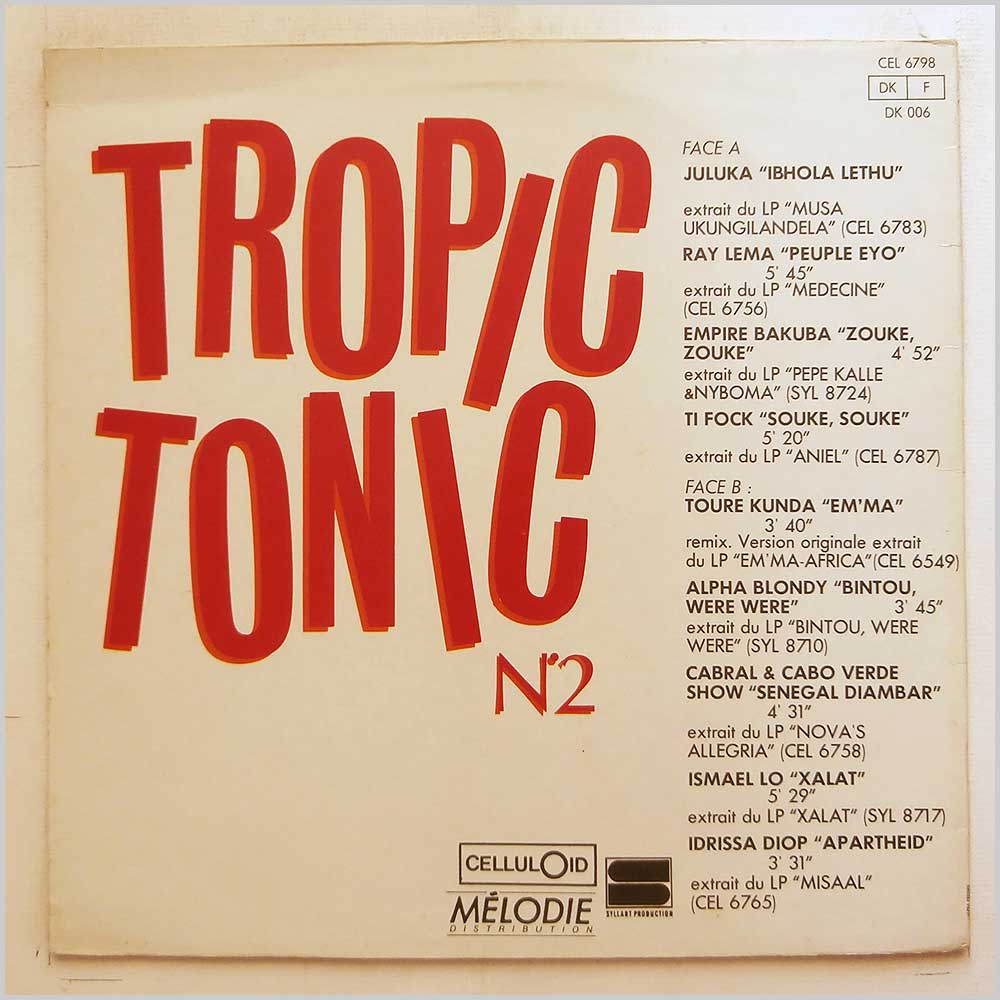 Various - Tropic Tonic N. 2  (CEL 6798) 