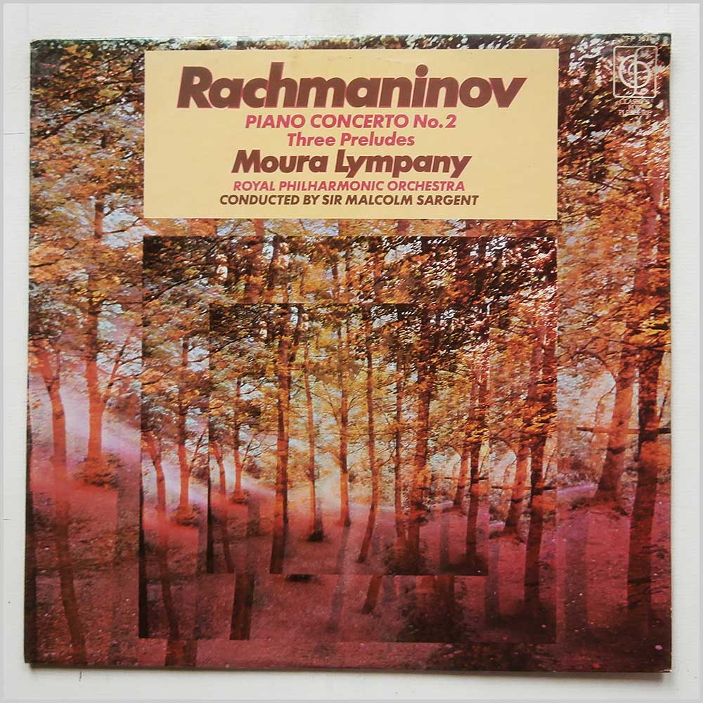 Moura Lympany, Sir Malcolm Sargent, Royal Philharmonic Orchestra - Rachmaninov: Piano Concerto No.2, Three Preludes  (CFP 167) 