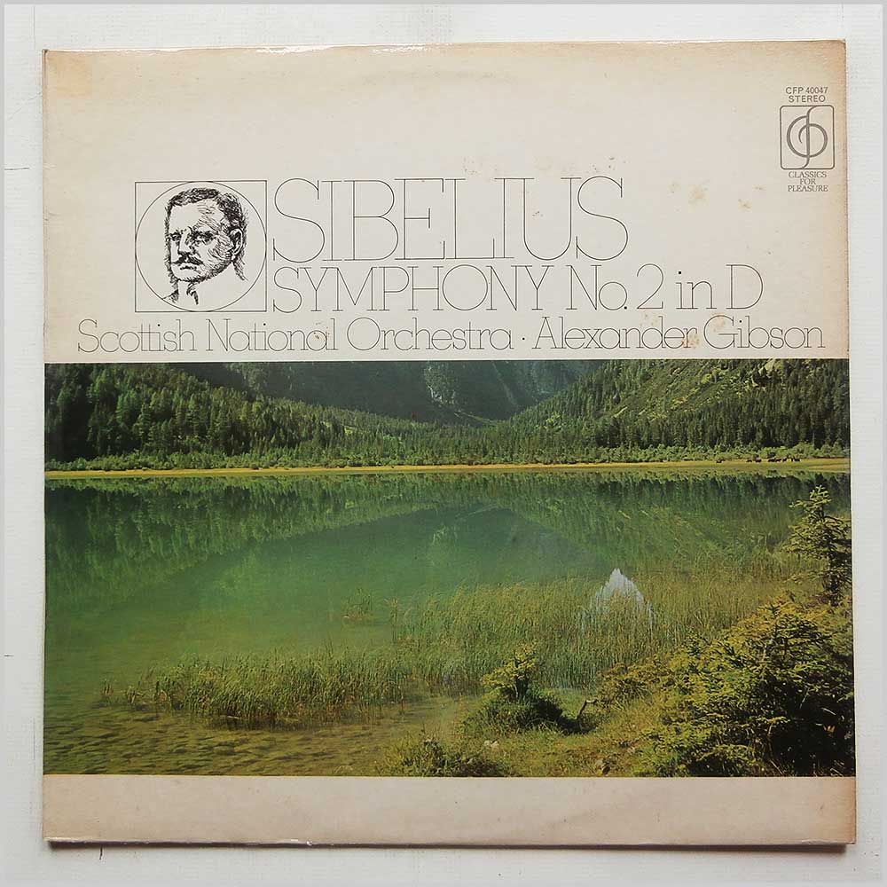 Alexander Gibson, Scottish National Orchestra - Sibelius: Symphony No.2 in D  (CFP 40047) 