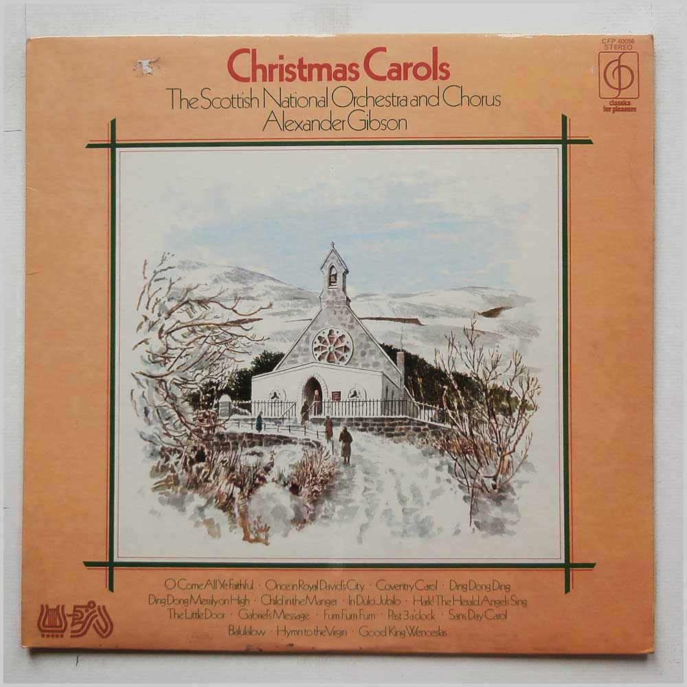 Alexander Gibson, The Scottish National Orchestra and Chorus - Christmas Carols  (CFP 40056) 