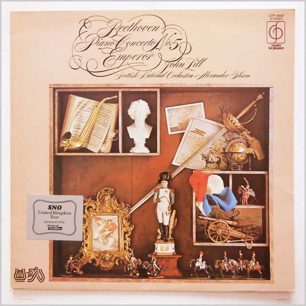 Alexander Gibson, Scottish National Orchestra - Beethoven: Piano Concerto No.5 Emperor  (CFP40087) 
