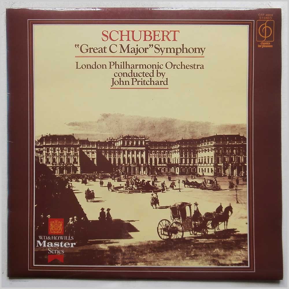 John Pritchard, London Philharmonic Orchestra - Schubert: Great C Major Symphony  (CFP 40233) 