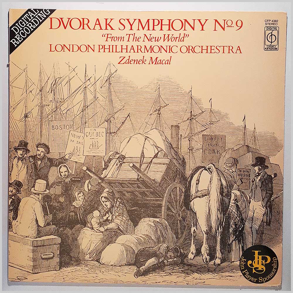 Zdenek Macal, London Philharmonic Orchestra - Dvorak: Symphony No9, From The New World  (CFP 4382) 