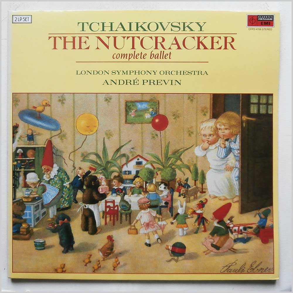 Andre Previn, London Symphony Orchestra - Tchaikovsky: The Nutcracker (Complete Ballet)  (CFPD 4706) 