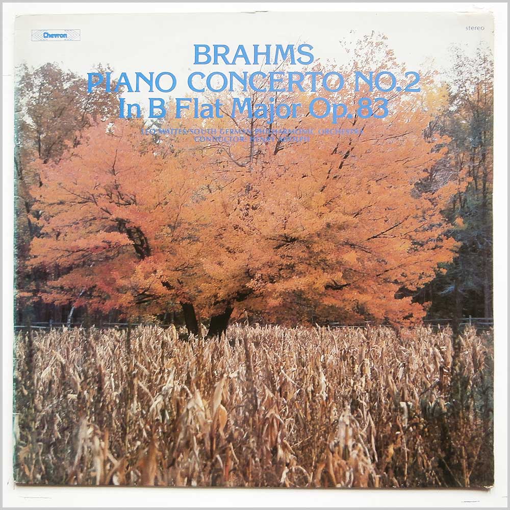 Henry Adolph, South German Philharmonic Orchestra - Brahms: Piano Concerto No. 2  (CHVL 172) 