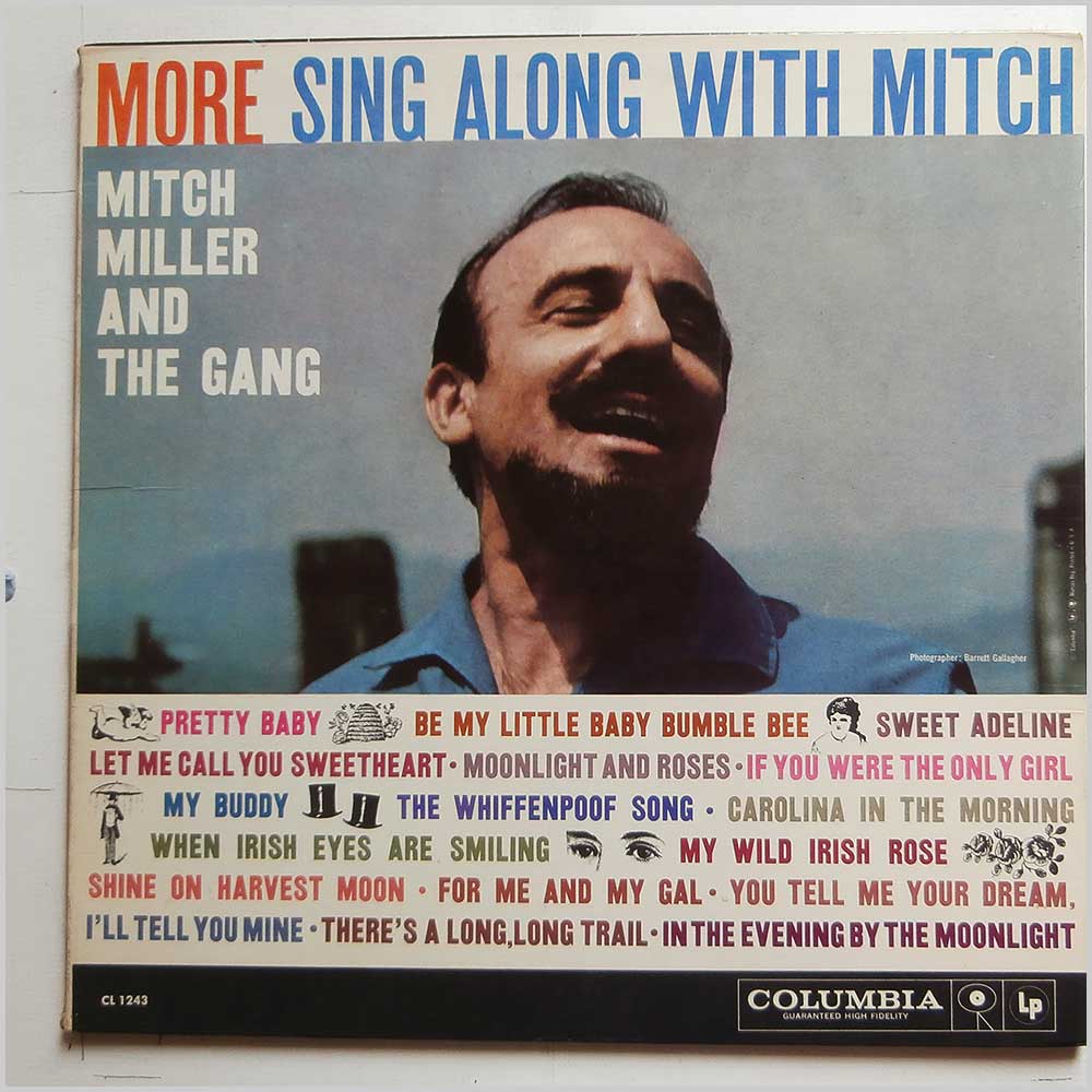 Mitch Miller and The Gang - More Sing Along  (CL 1243) 