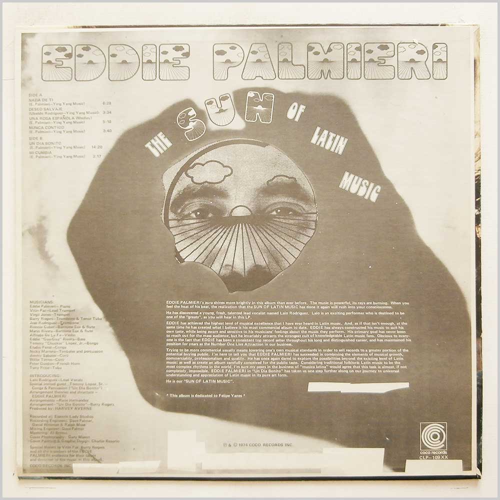 Eddie Palmieri and Friends - The Sun Of Latin Music  (CLP-109 XX) 