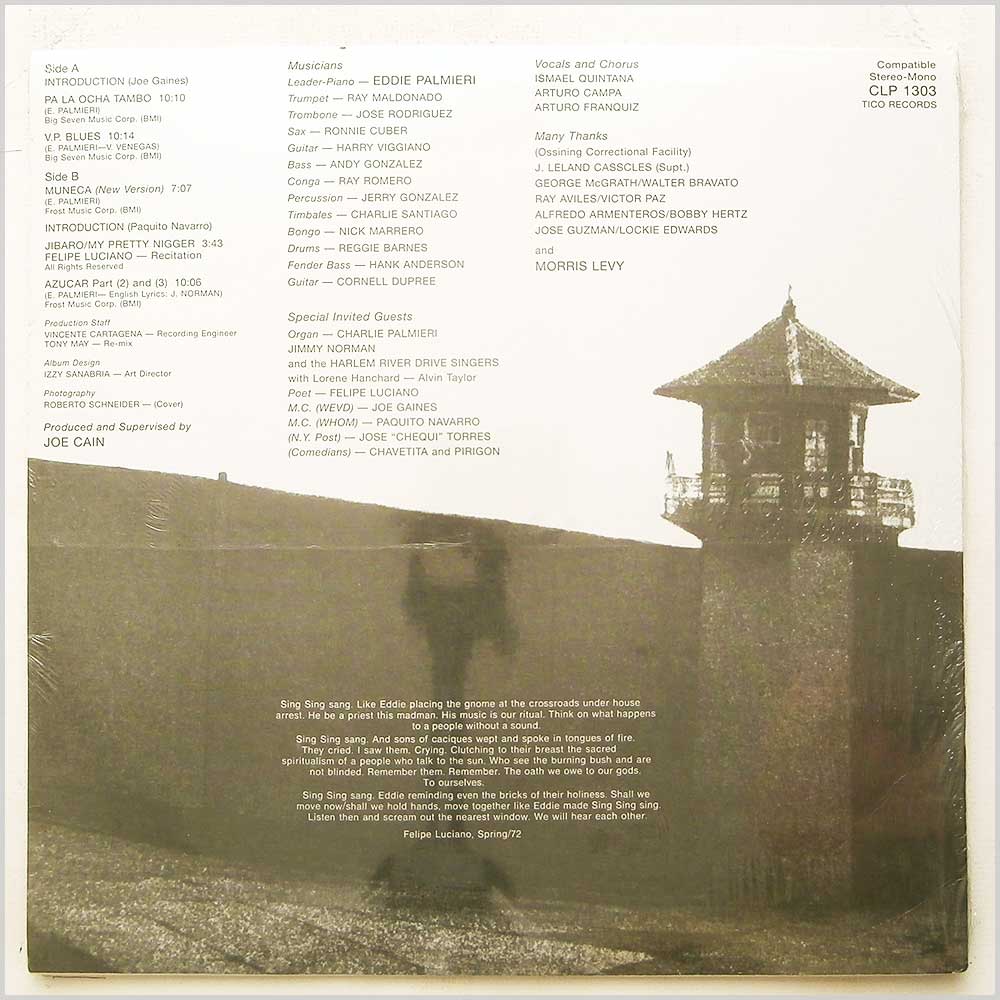 Eddie Palmieri, Harlem River Drive - Eddie Palmieri Recorded Live At Sing Sing With Harlem River Drive  (CLP 1303) 