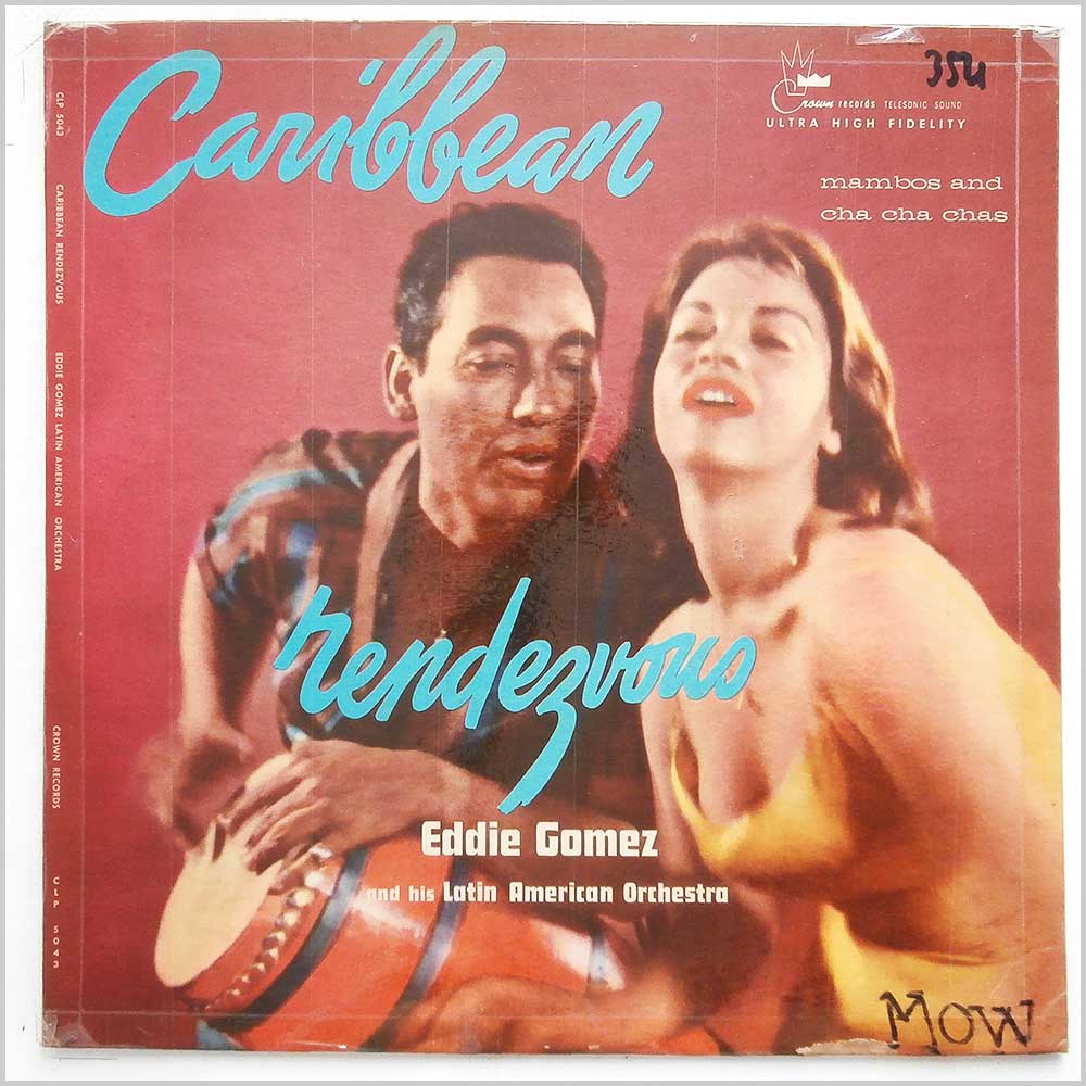 Eddie Gomez and His Latin American Orchestra - Caribbean Rendezvous  (CLP 5043) 
