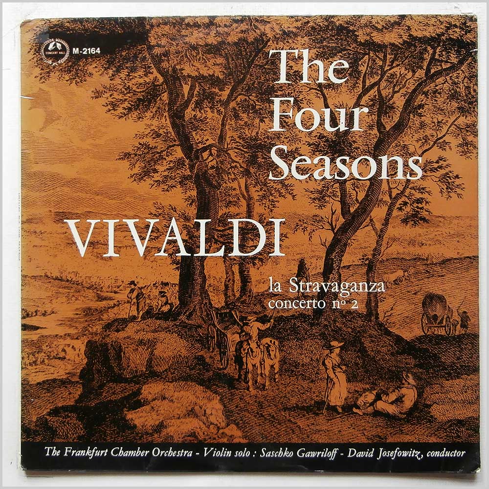 Saschko Gawriloff, David Josefowitz, The Frankfurt Chamber Orchestra - Vivaldi: The Four Seasons  (CM-2164) 