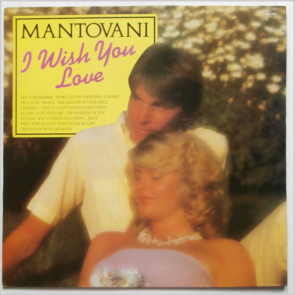 Mantovani - I Wish You Love  (CN 2071) 
