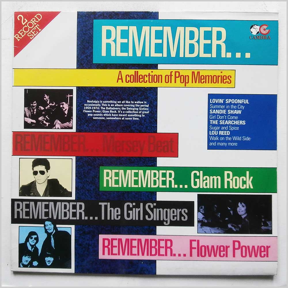 Various - Remember: A Collection Of Pop Memories  (CR 070) 