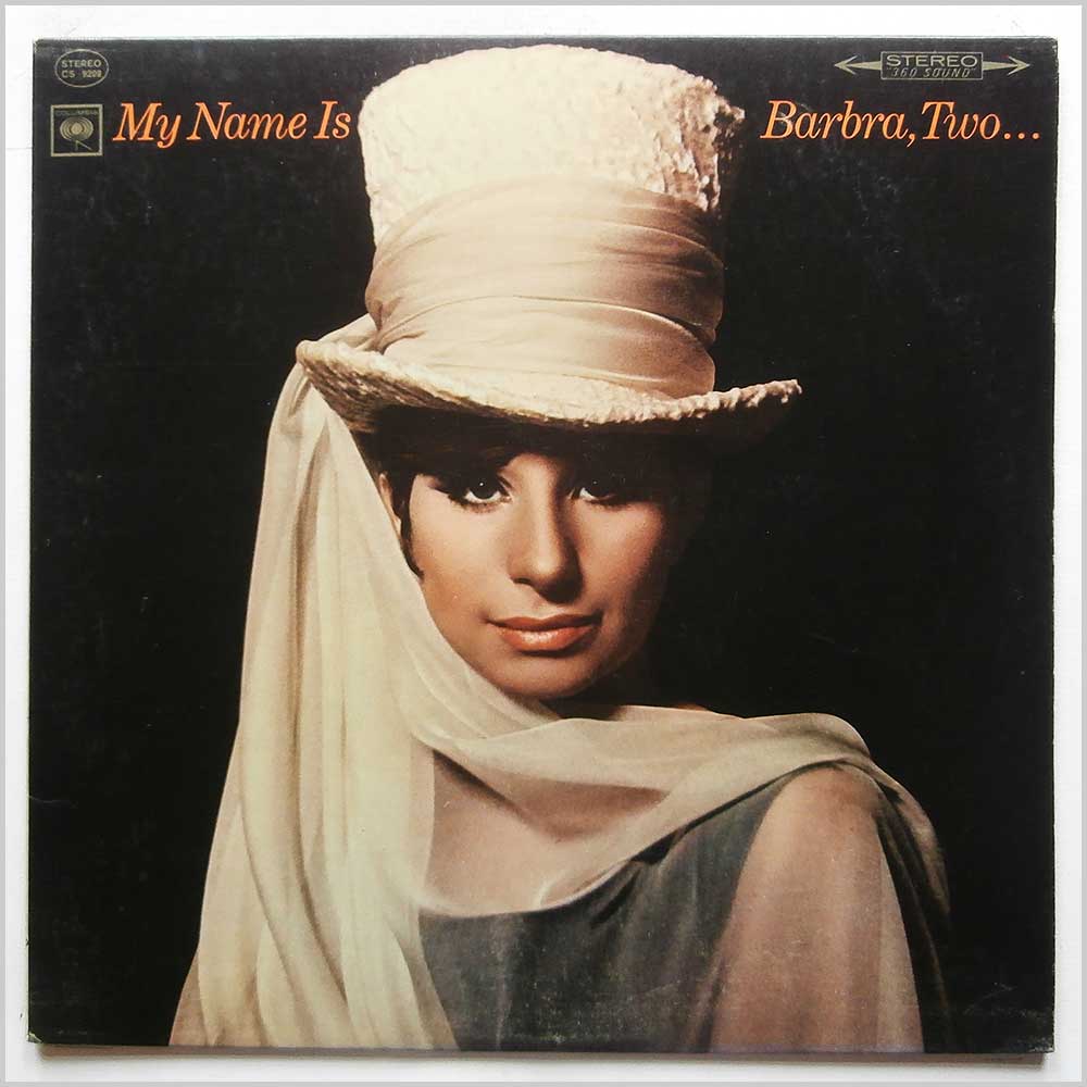 Barbra Streisland - My Name Is Barbra, Two  (CS 9209) 