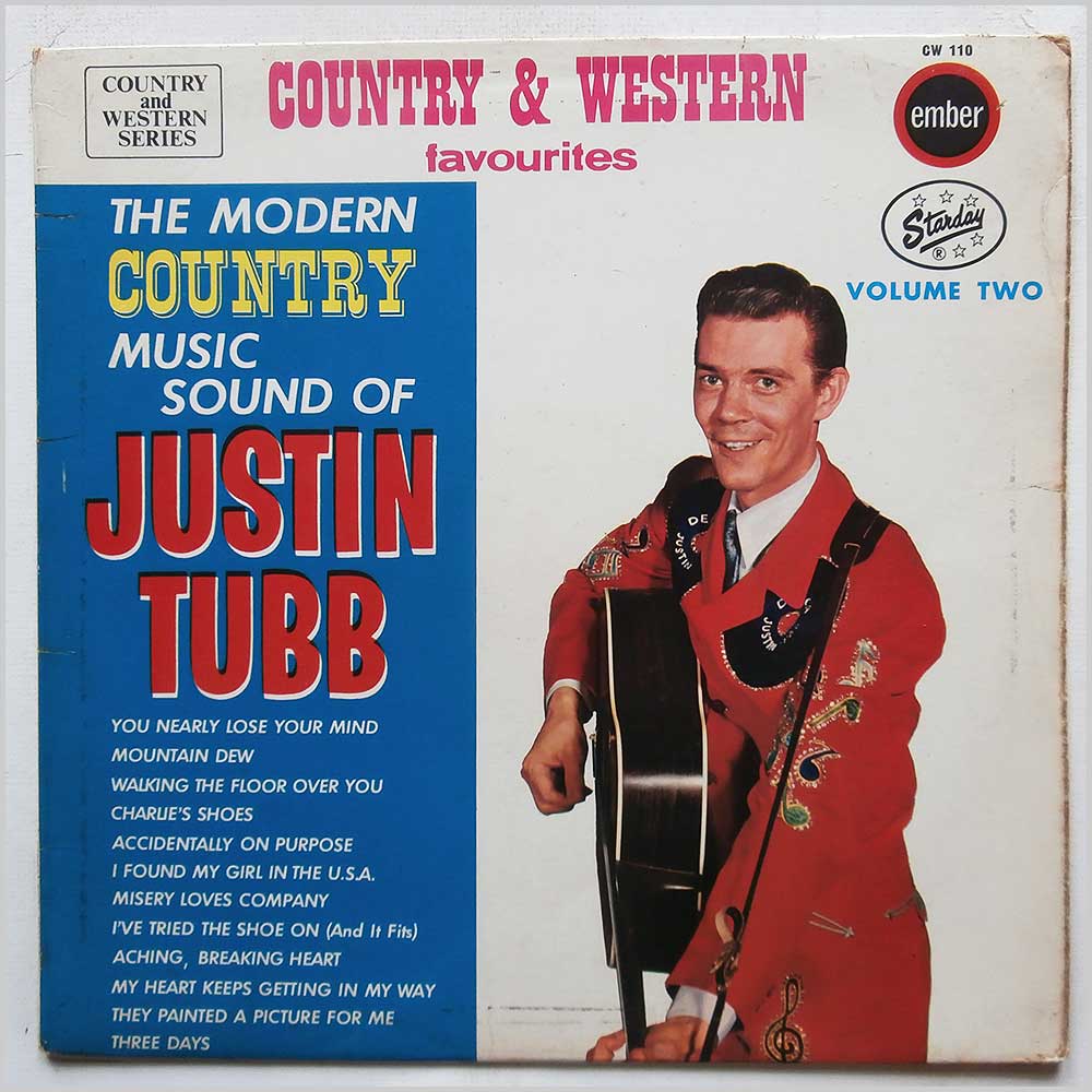 Justin Tubb - The Modern Country Music Sound Of Justin Tubb  (CW 110) 
