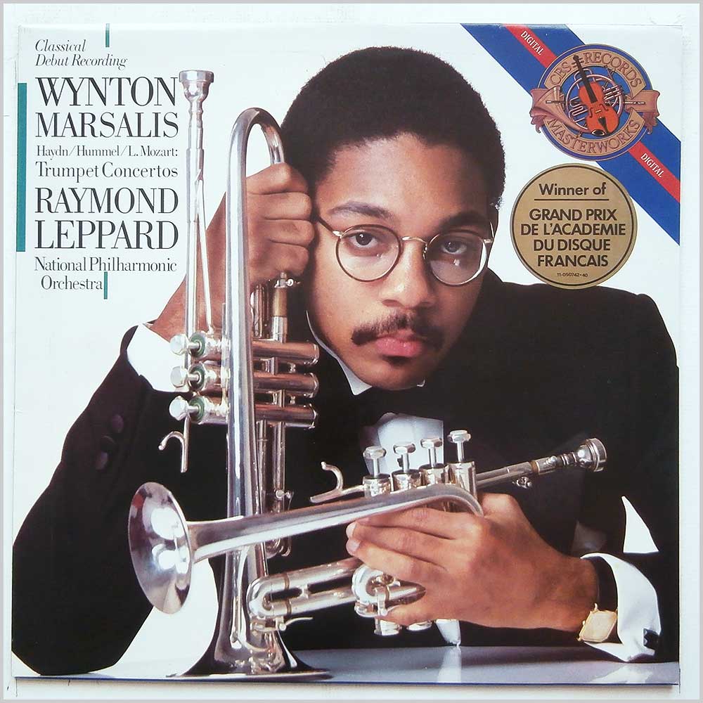 Wynton Marsalis, National Philharmonic Orchestra, Raymond Leppard - Haydn, Hummel, L. Mozart: Trumpet Concertos  (D 37846) 