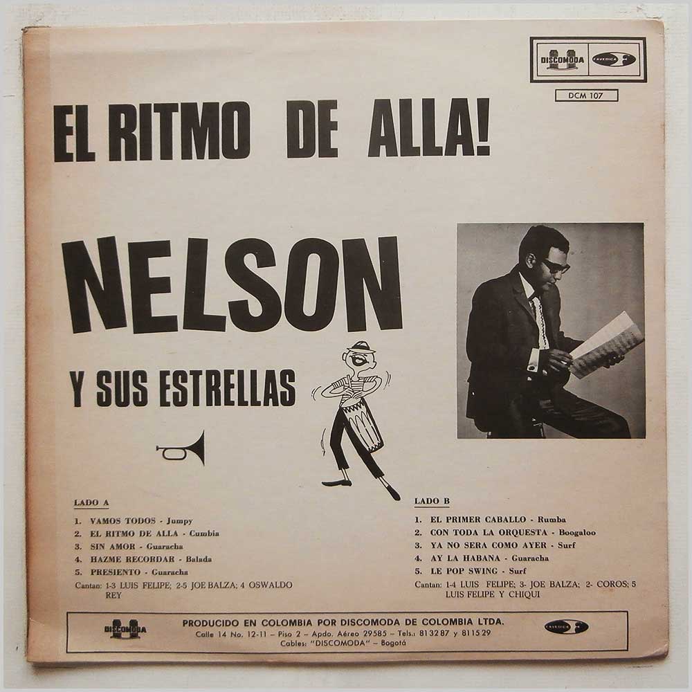 Nelson Y Sus Estrellas - El Ritmo De Alla!  (DCM 107) 